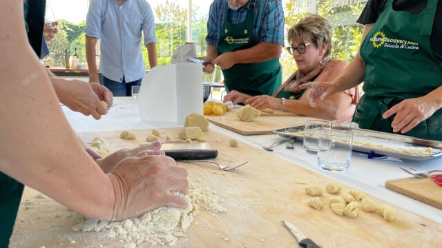 Our cooking classes are always hands on immersive, everything you cook, you also eat!